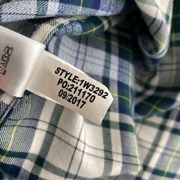 Vineyard Vines Slim Fit Tucker Shirt Mens Large Plaid Long Sleeve TP-2664‎ - Picture 8 of 8